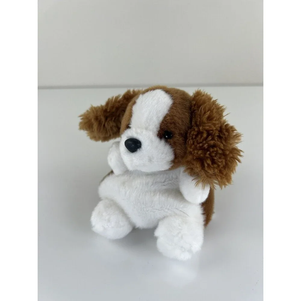 Aurora World Plush Palm Pals LADY SPANIEL 5” Stuffed Animal Bean Bag Toy Gift